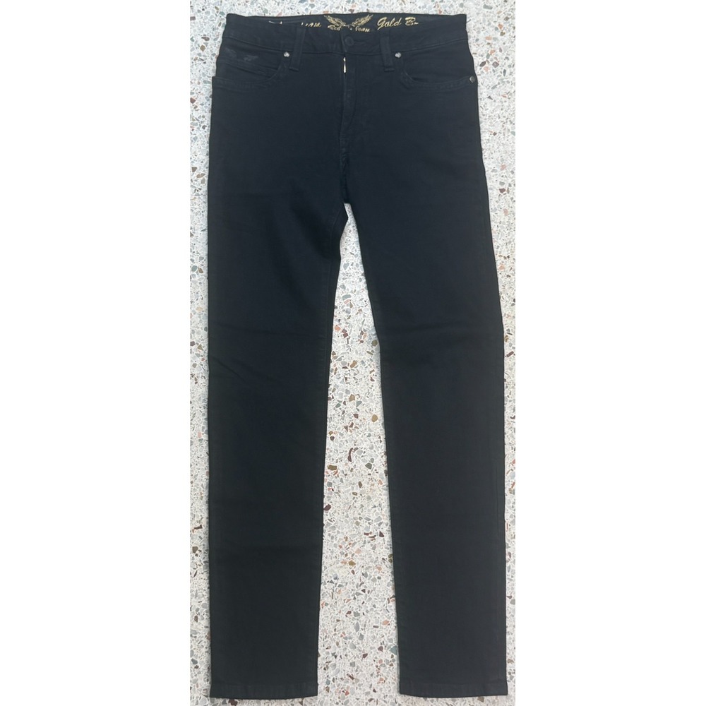 Robin's Jean The American Gold Brand Women's Black Embroidered Jeans Size 28